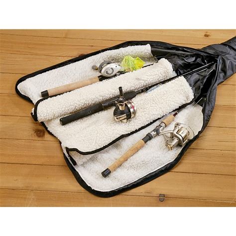 travel spinning rods with case